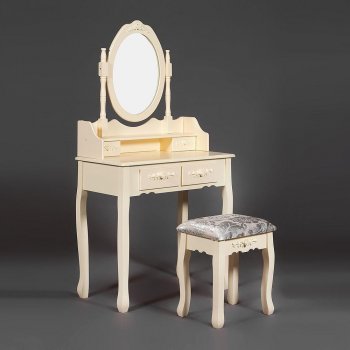 Туалетный столик с зеркалом и табуретом Secret De Maison ARNO ( mod. HX18-263 ) в Новосибирске - mebel154.com
